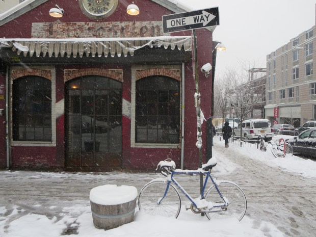 Williamsburg snow